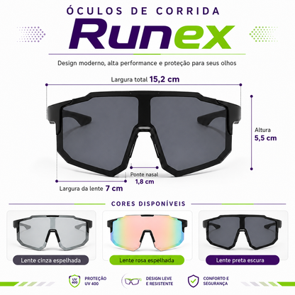 Óculos de Corrida UV400 Polarizado – Zepace Runex