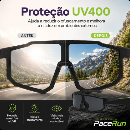 Óculos de Corrida Unissex - PaceRun