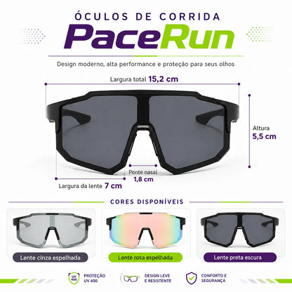 Óculos de Corrida Unissex - PaceRun