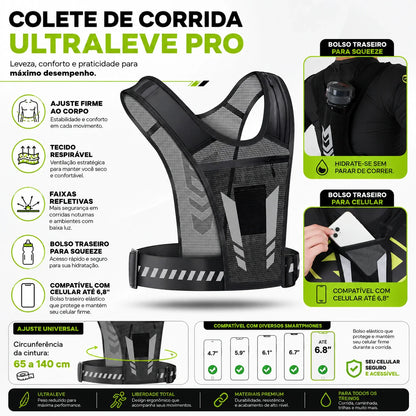 Colete de Corrida Ultraleve Pro