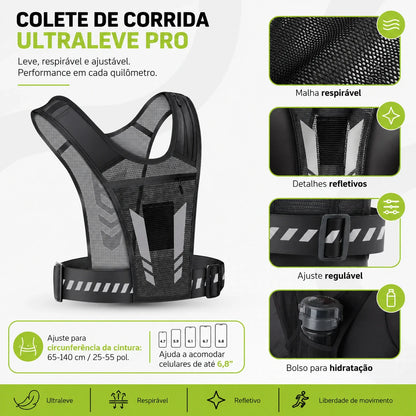 Colete de Corrida Ultraleve Pro