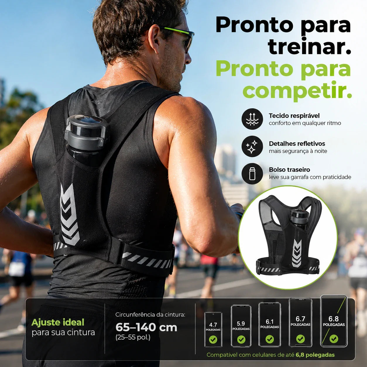 Colete de Corrida Ultraleve Pro