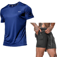 Azul com Preto