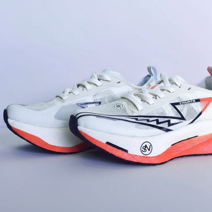 Tênis Carbon Marathon Chunta Laranja